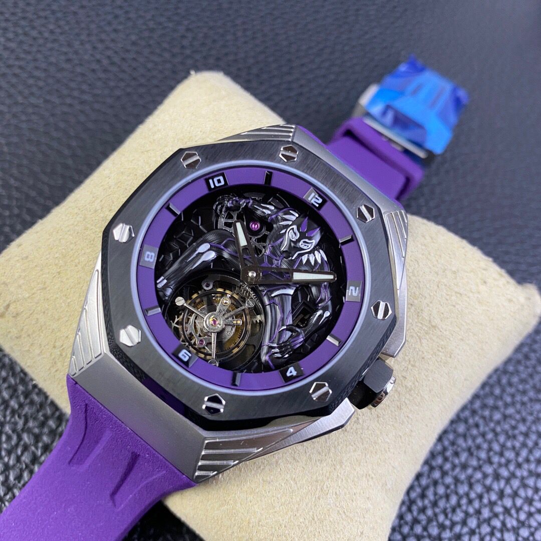 Audemars Piguet x Marvel Royal Oak Concept Black Panther Flying Tourbillon