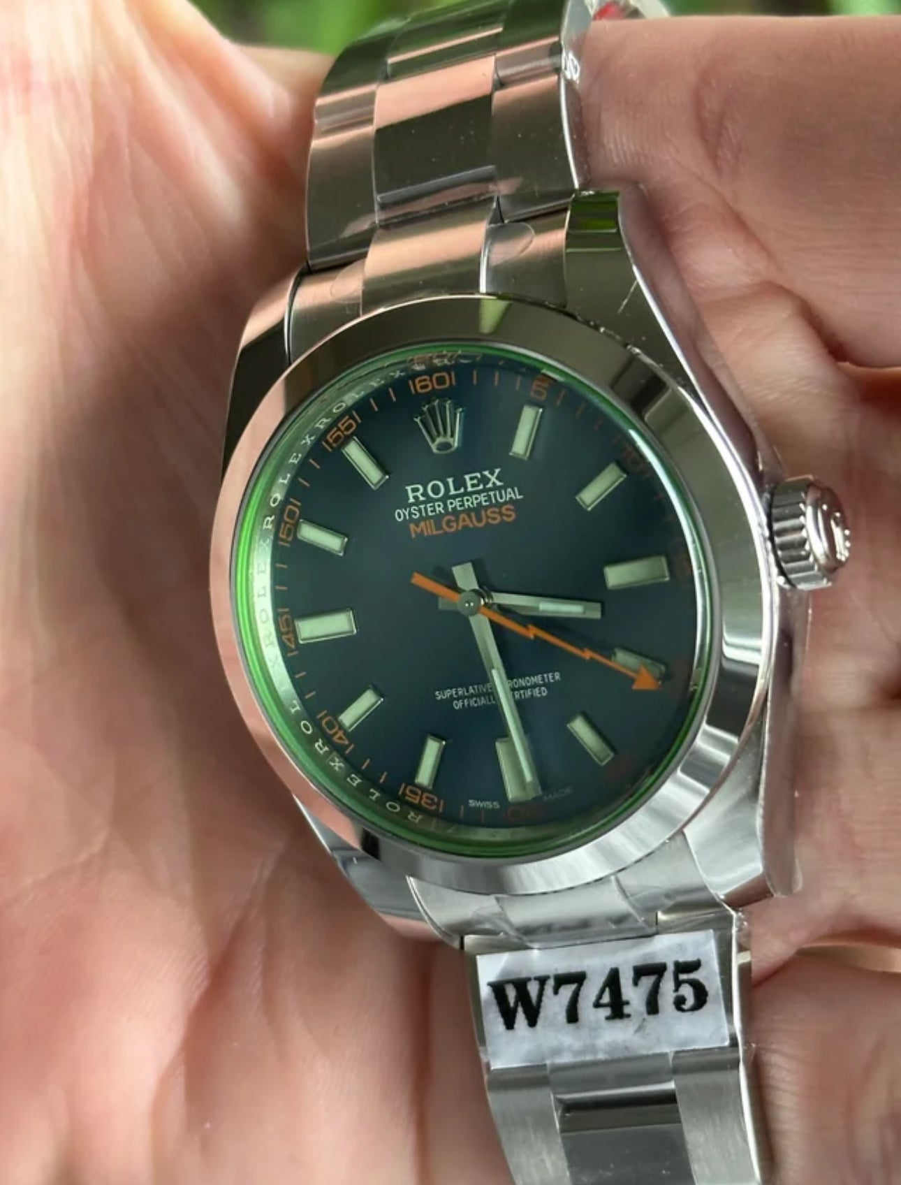 Rolex Milgause 40’ 116400 GV Clone