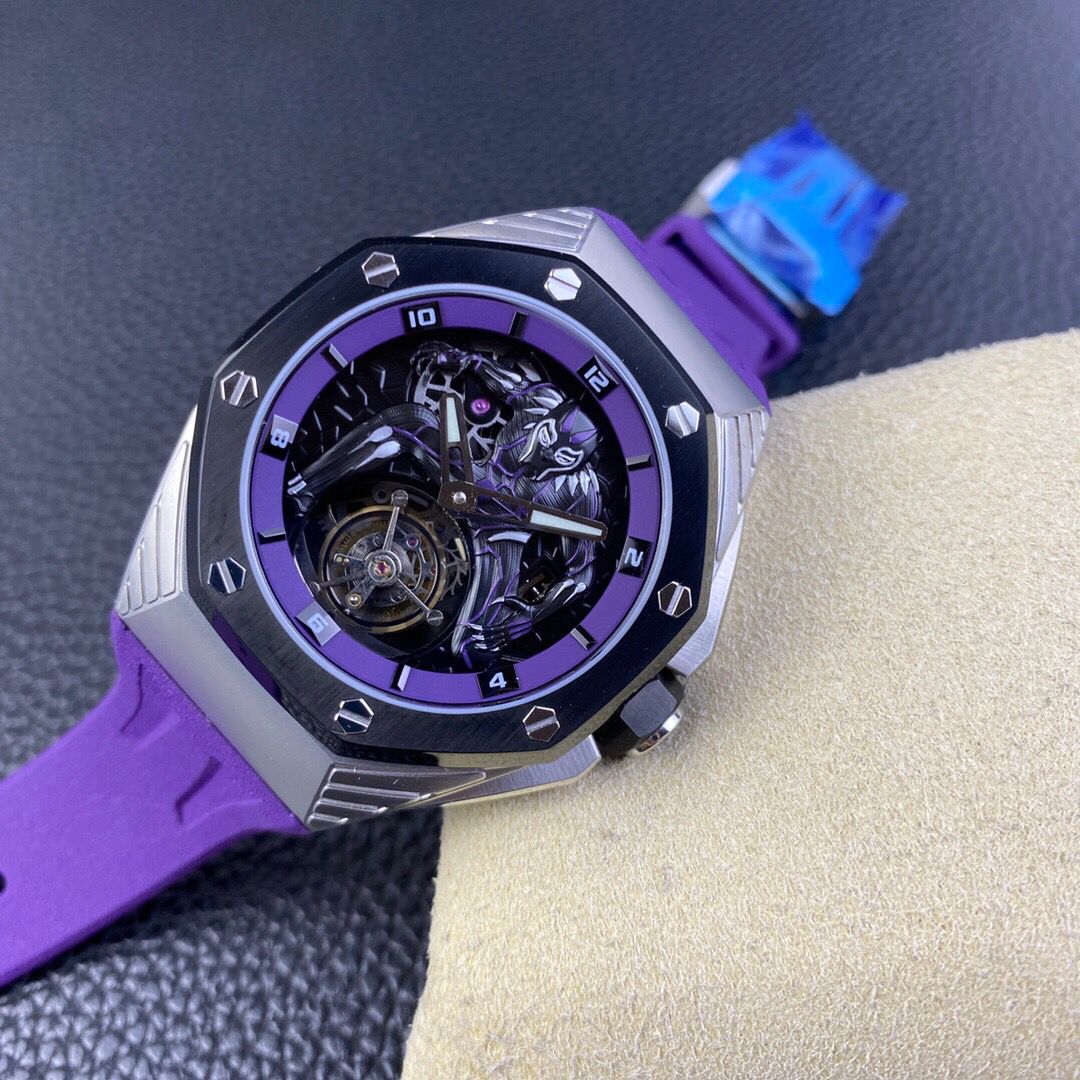 Audemars Piguet x Marvel Royal Oak Concept Black Panther Flying Tourbillon