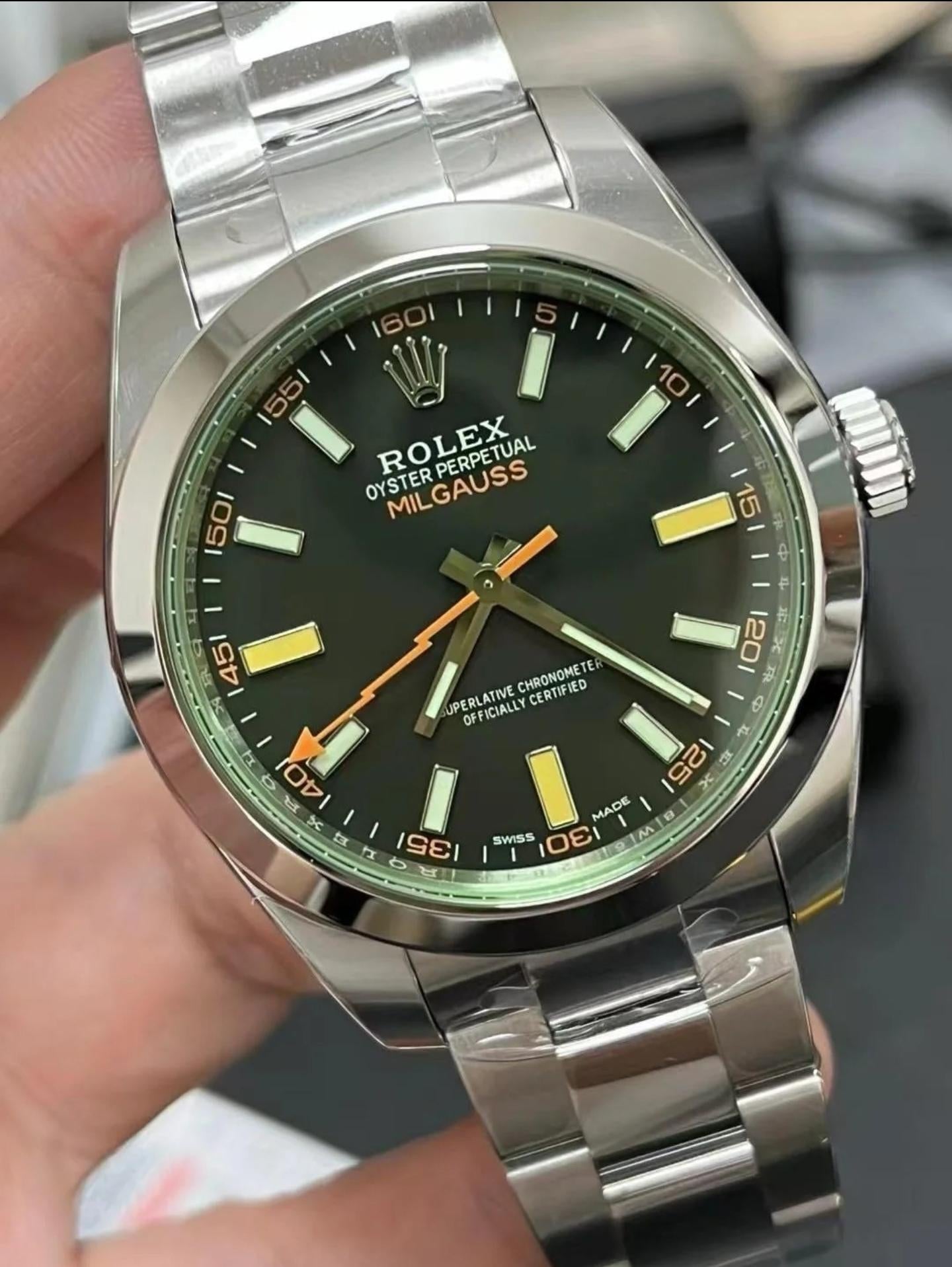 Rolex Milgause 40’ 116400 GV Clone