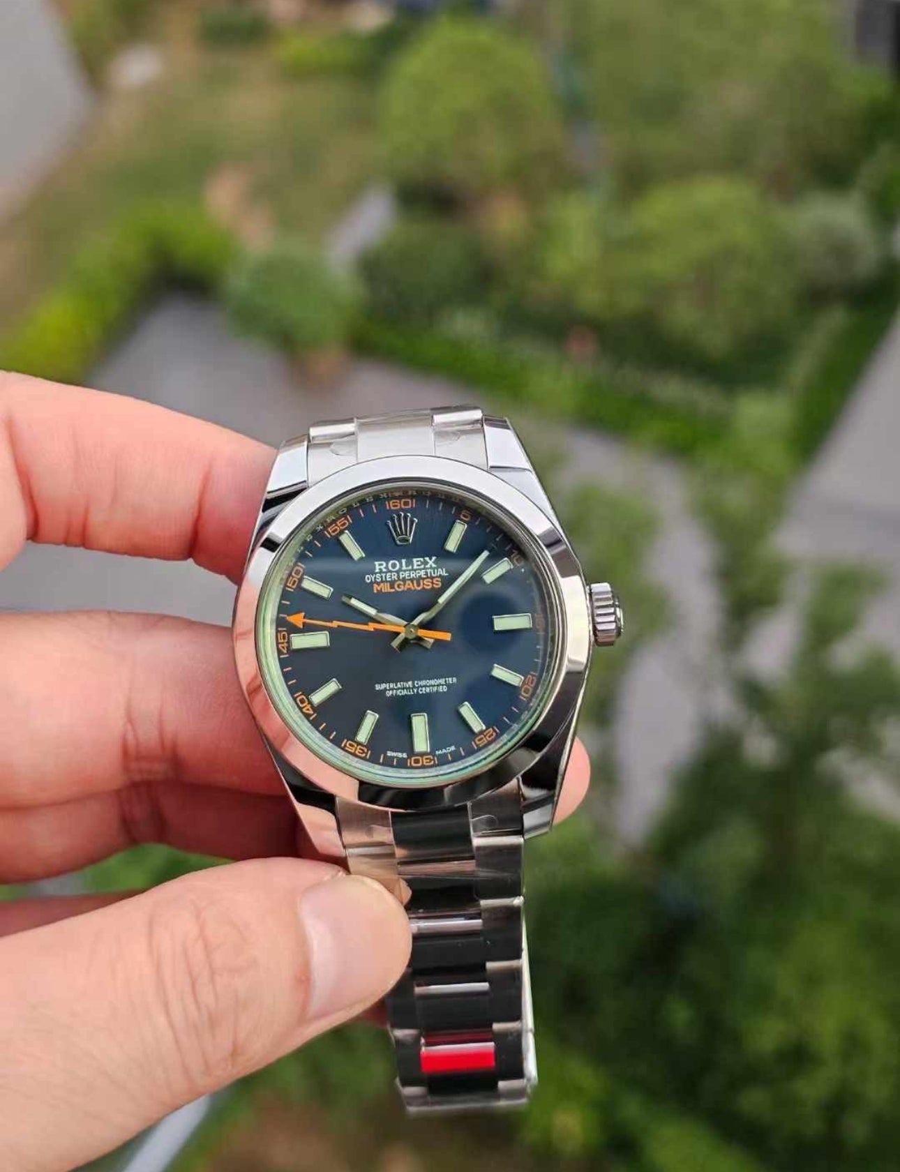 Rolex Milgause 40’ 116400 GV Clone