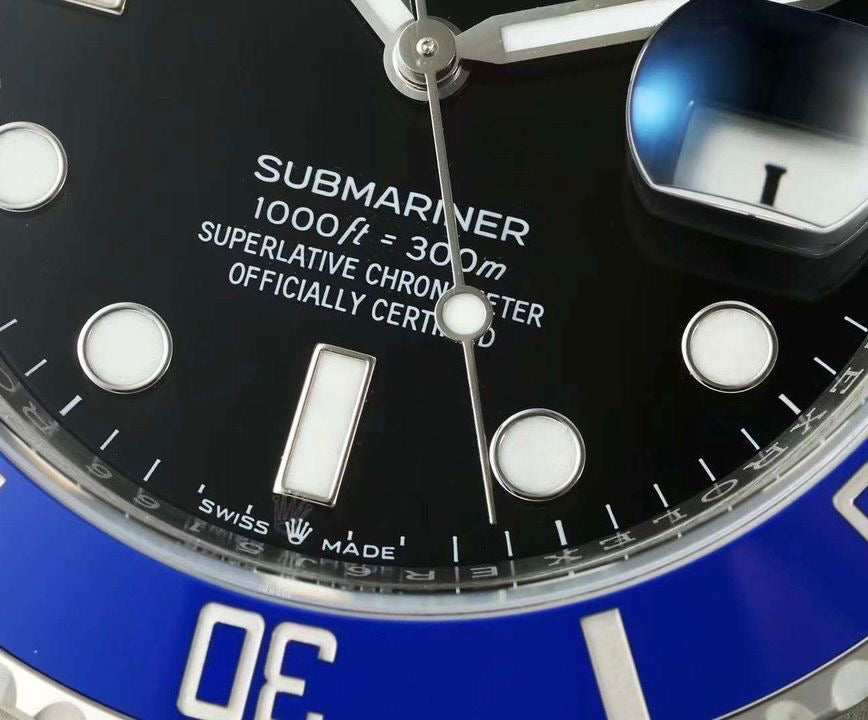 Rolex Submariner 41’ 126619 Blue Bezel Black Clone