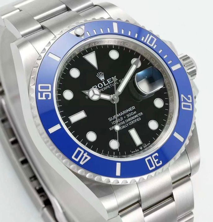 Rolex Submariner 41’ 126619 Blue Bezel Black Clone