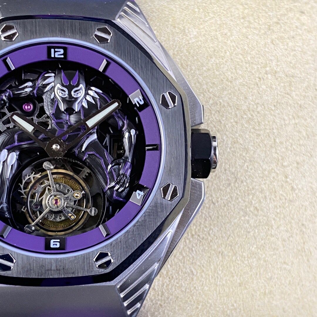 Audemars Piguet x Marvel Royal Oak Concept Black Panther Flying Tourbillon
