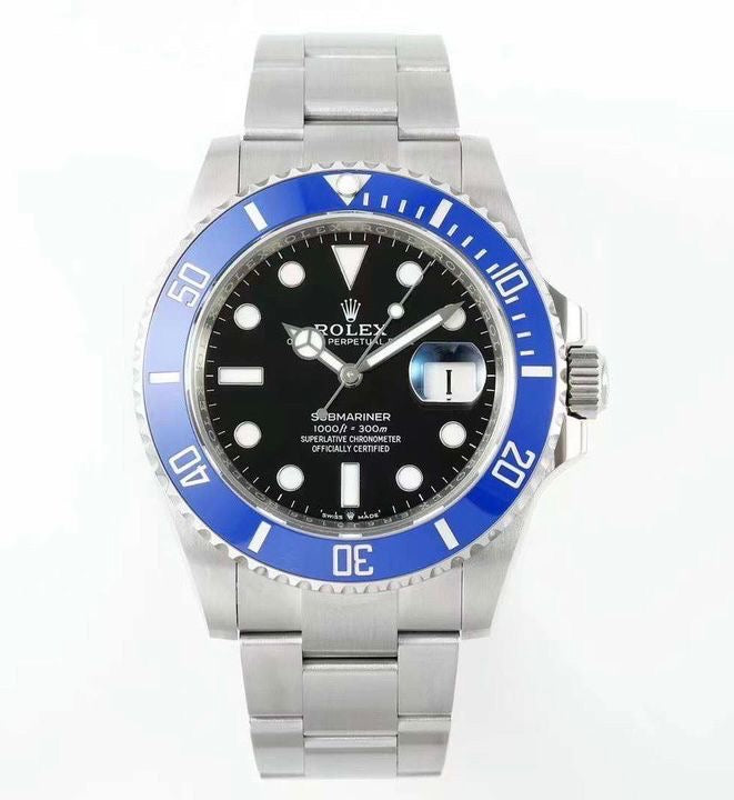 Rolex Submariner 41’ 126619 Blue Bezel Black Clone