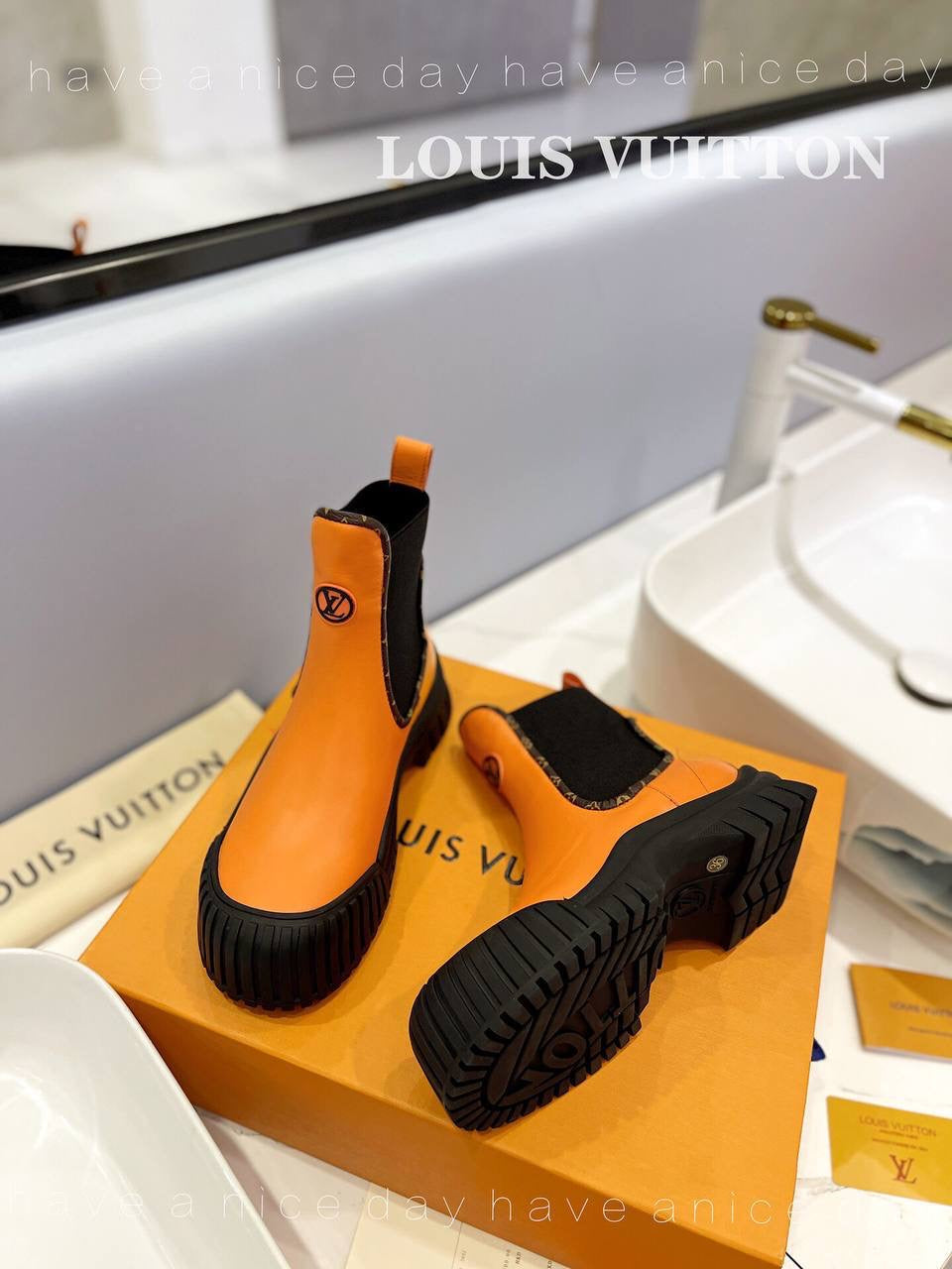 Louis Vuitton boots