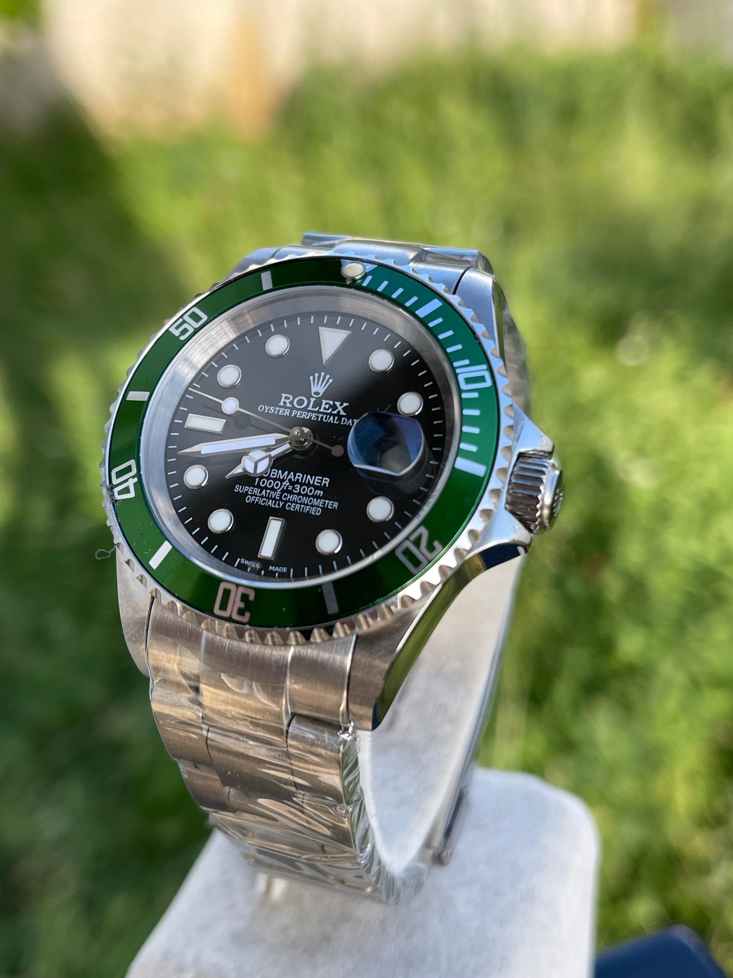 ROLEX SUBMARINER KERMIT CLONE