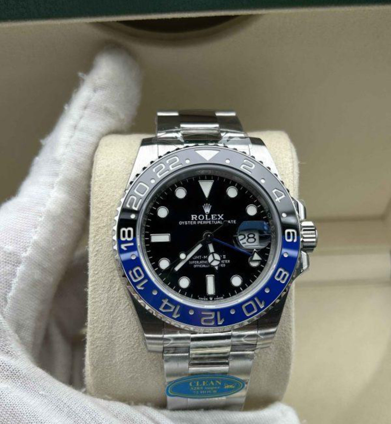 Rolex Gmt Master II Batman Swiss Superclone 1:1 Best Factory