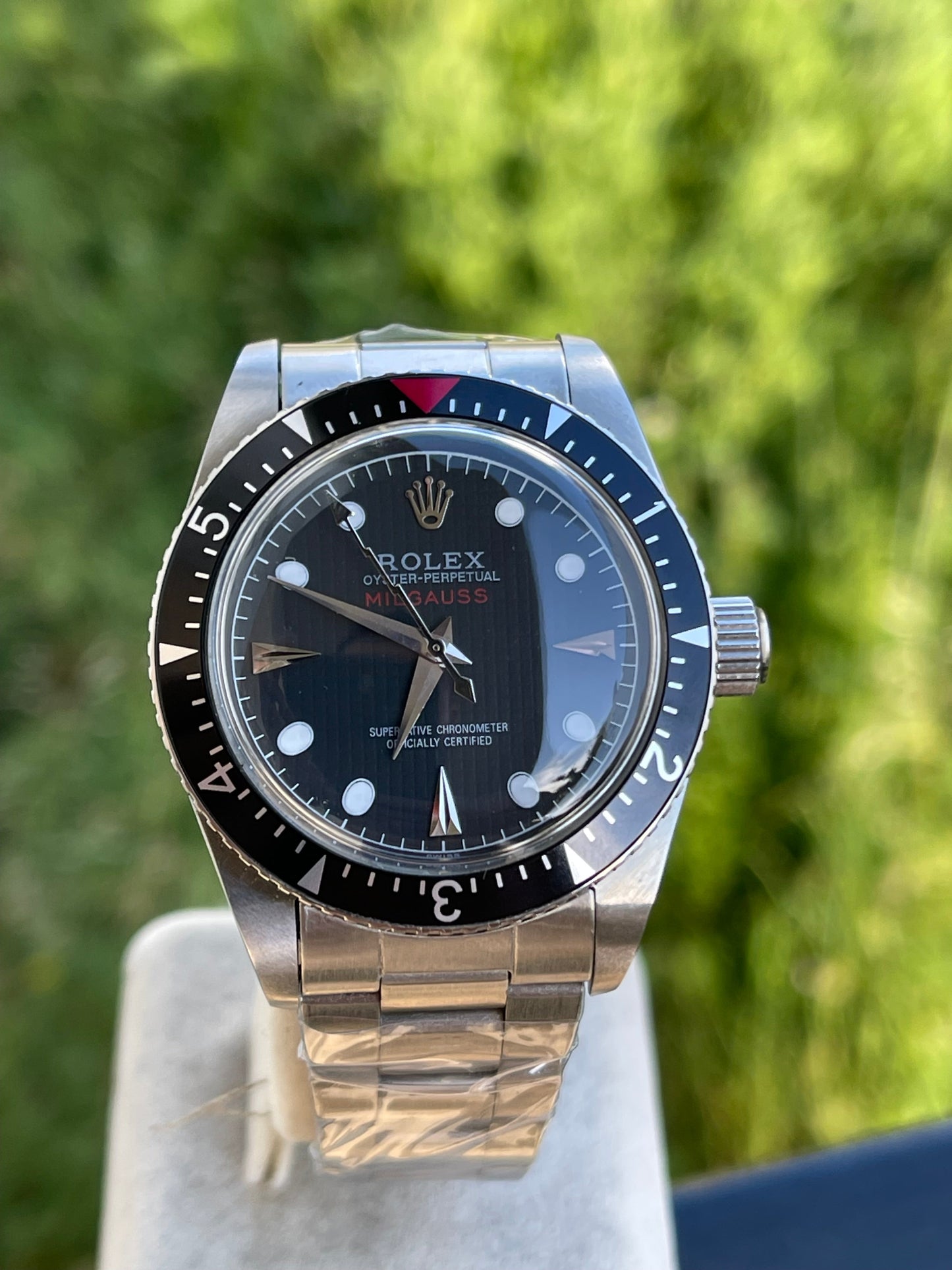 ROLEX MILGAUSS CERN CLONE