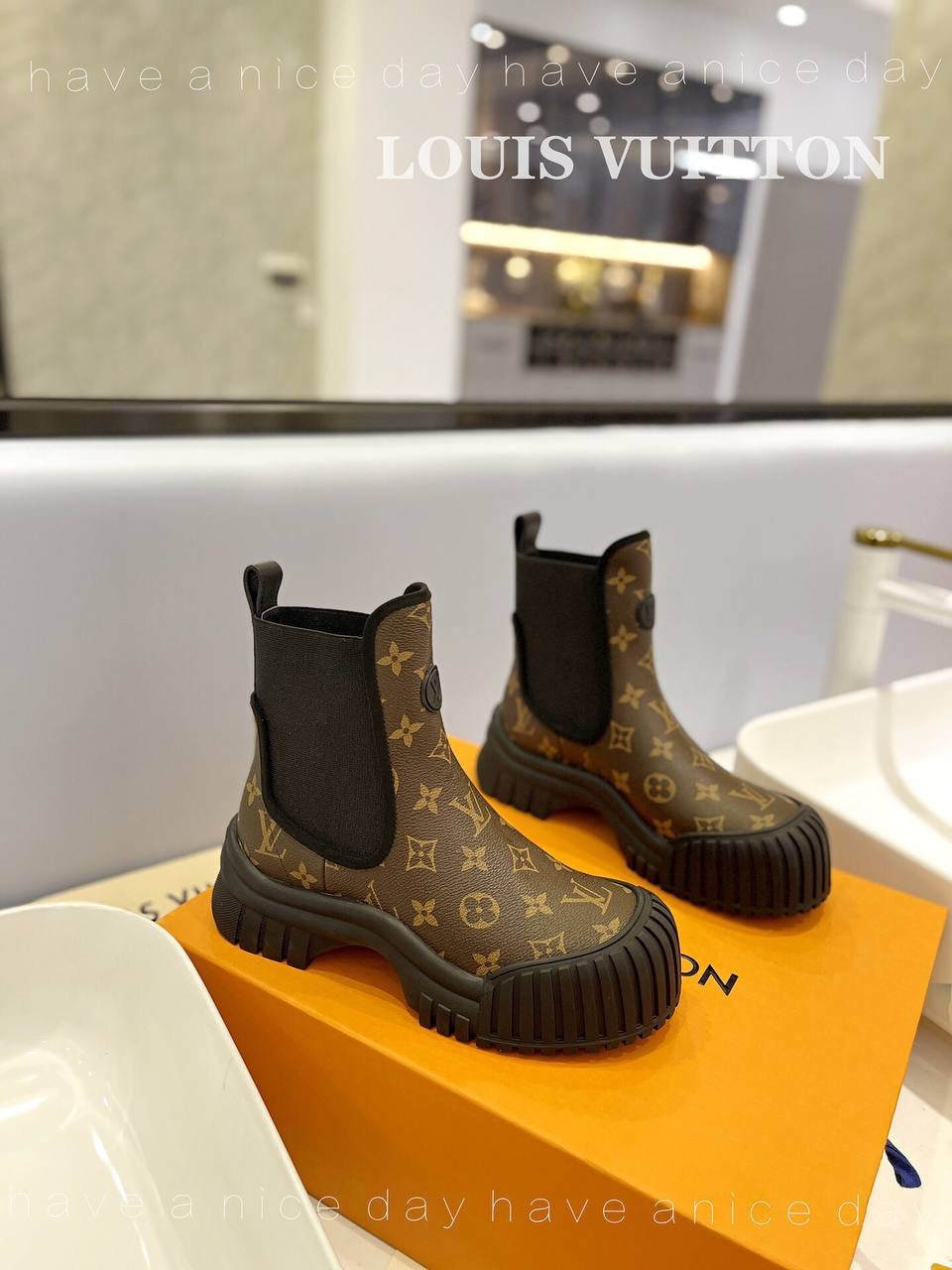 Louis Vuitton boots