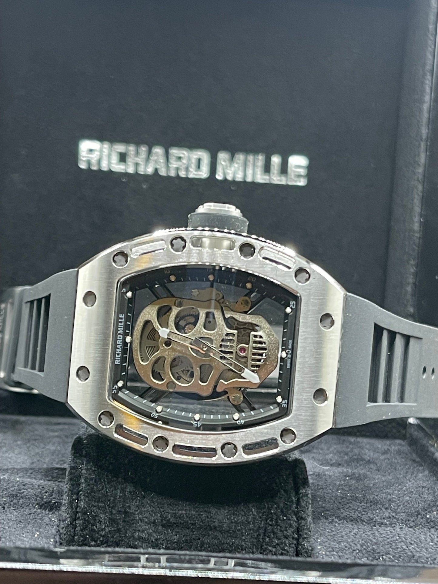 Richard Mille Skull Swiss Movement Superclone