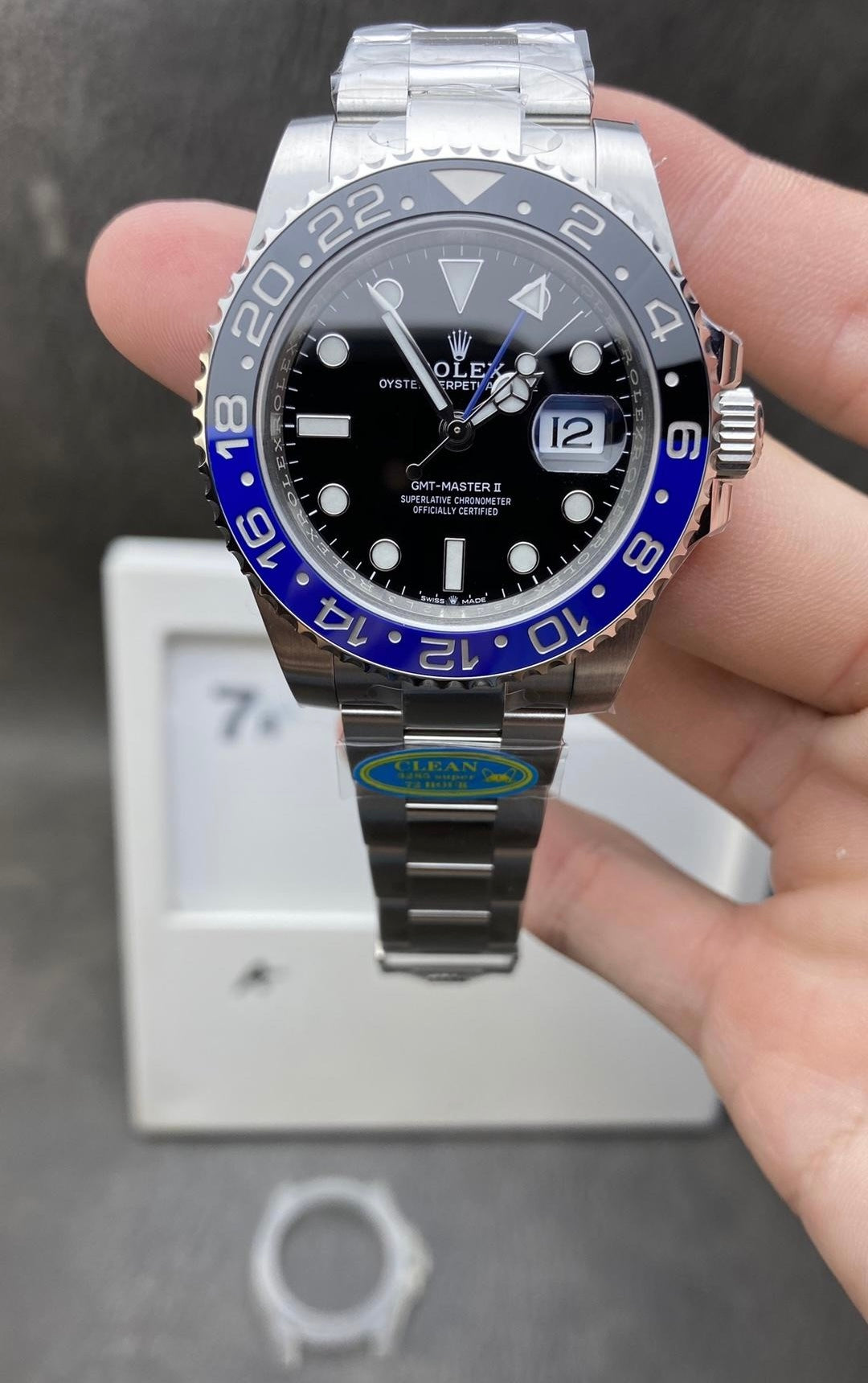 Rolex Gmt Master II Batman Swiss Superclone 1:1 Best Factory