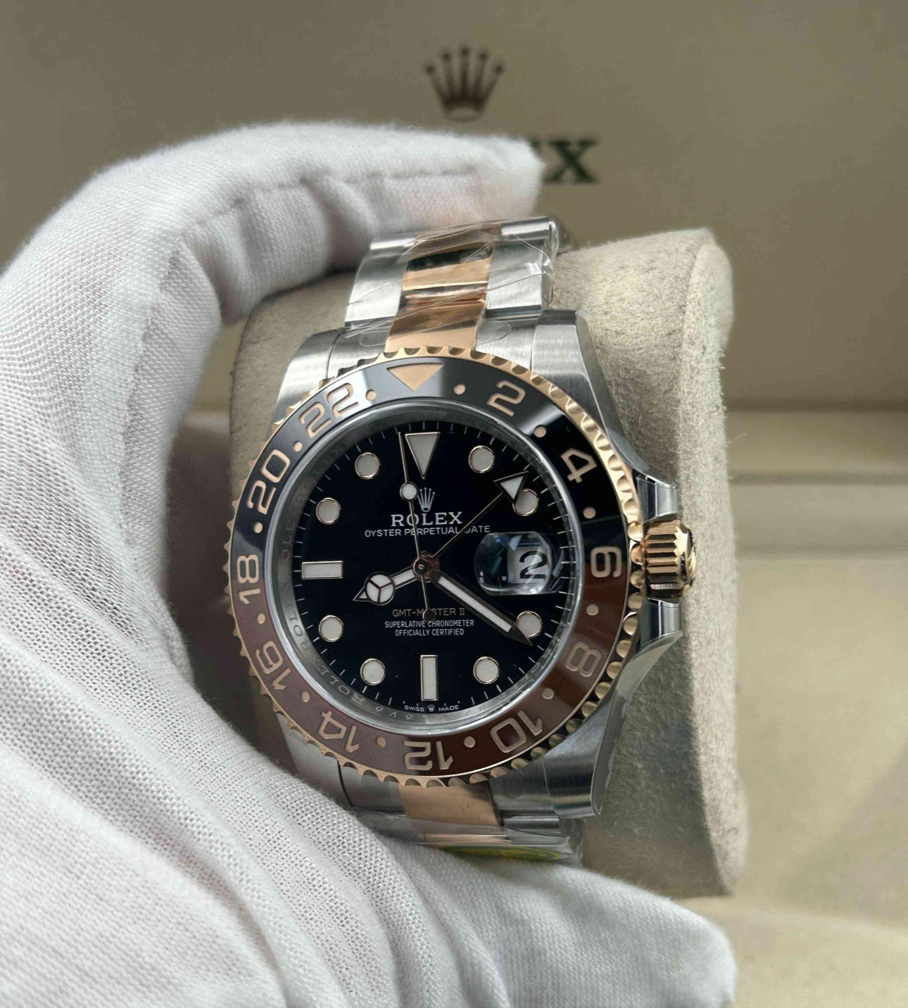 Rolex Gmt Master II RootBeer Swiss Superclone 1:1 Best Factory