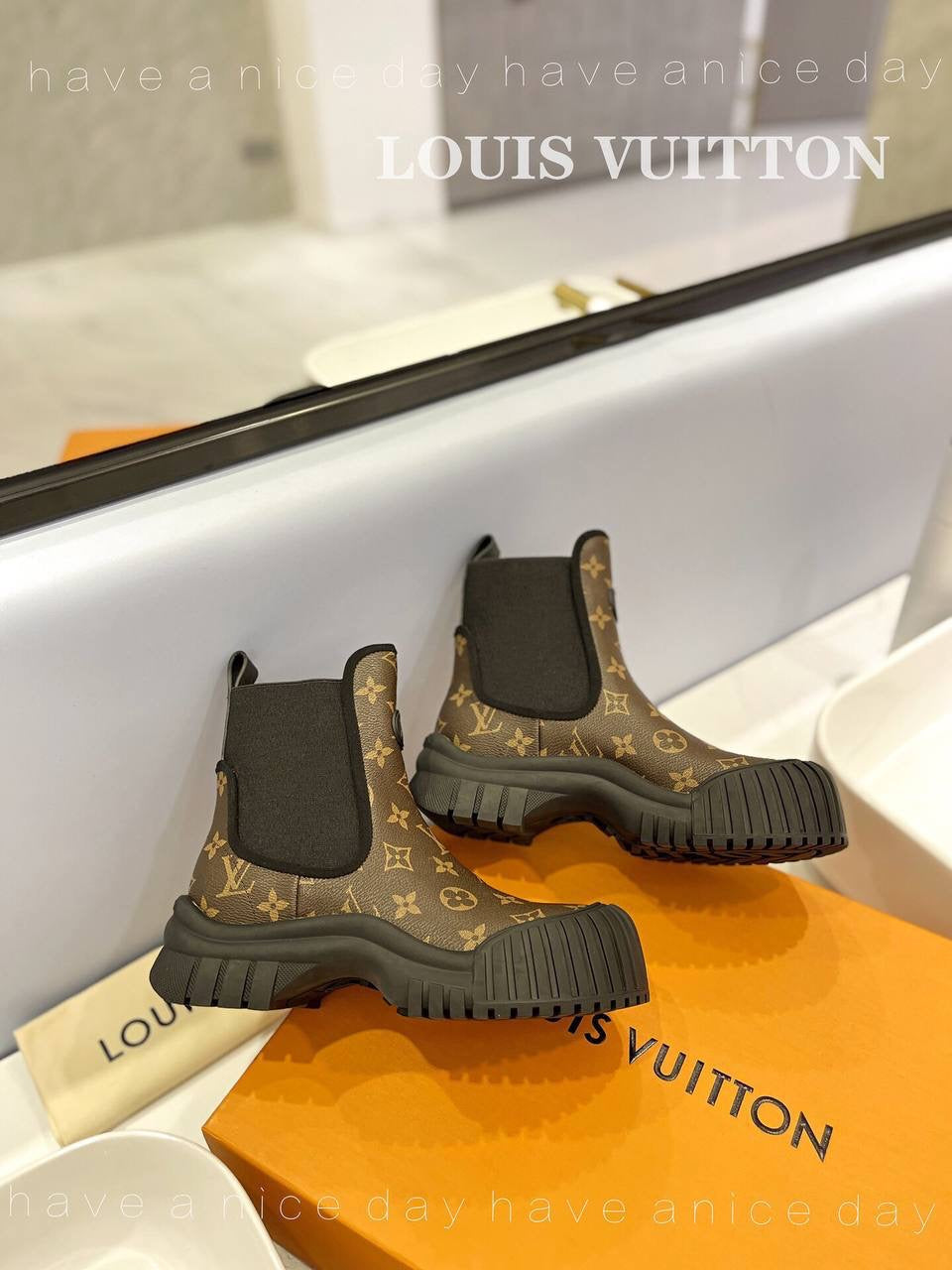 Louis Vuitton boots