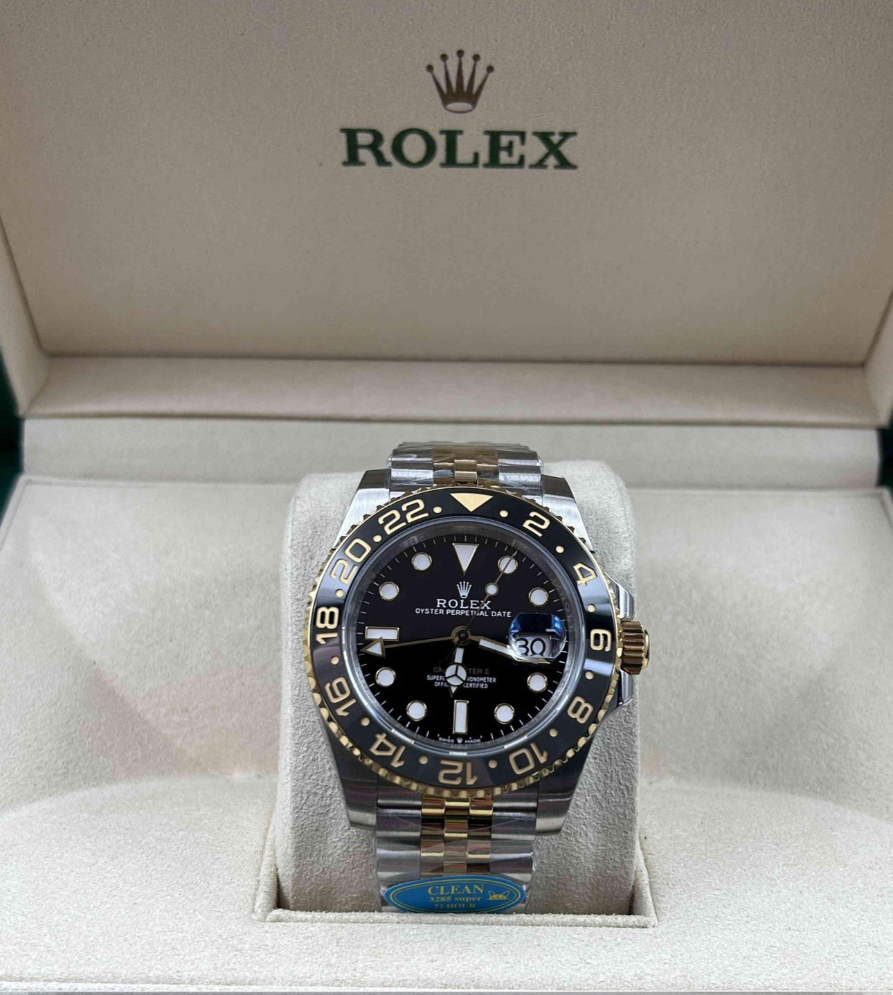 Rolex Gmt Master II Two Tone Gold Jubilee Swiss Superclone 1:1 Best Factory