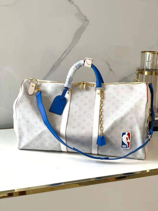 Louis Vuitton Keepall Bandouliere 55 NBA LV Basketball Weekend Travel Bag