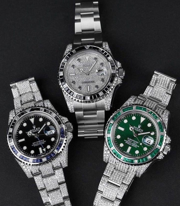 Rolex Submariner Diamonds Icedout superclone