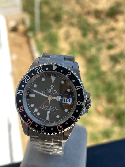 ROLEX GMT MASTER BLACK CLONE