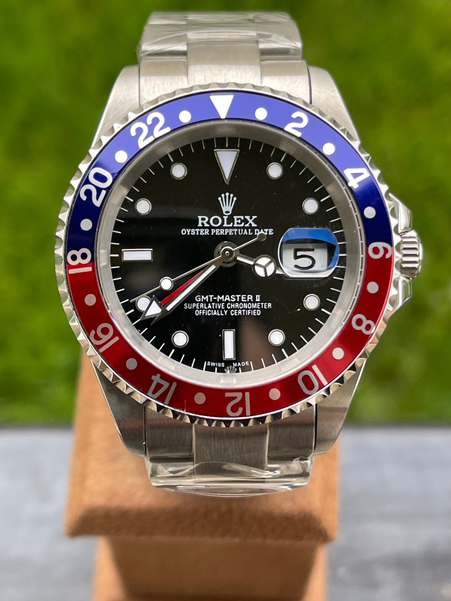 ROLEX GMT MASTER PEPSI CLONE