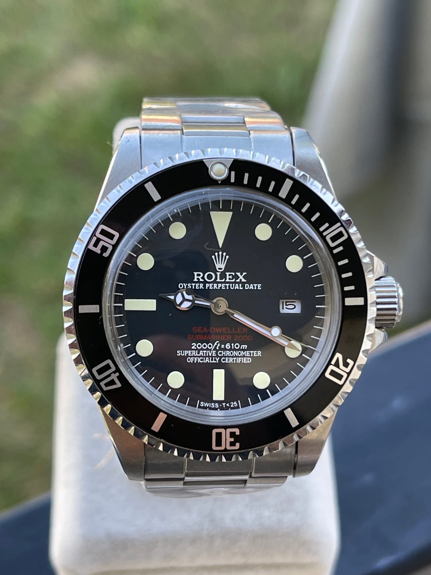 ROLEX SEA-DWELLER RED WRITING CLONE