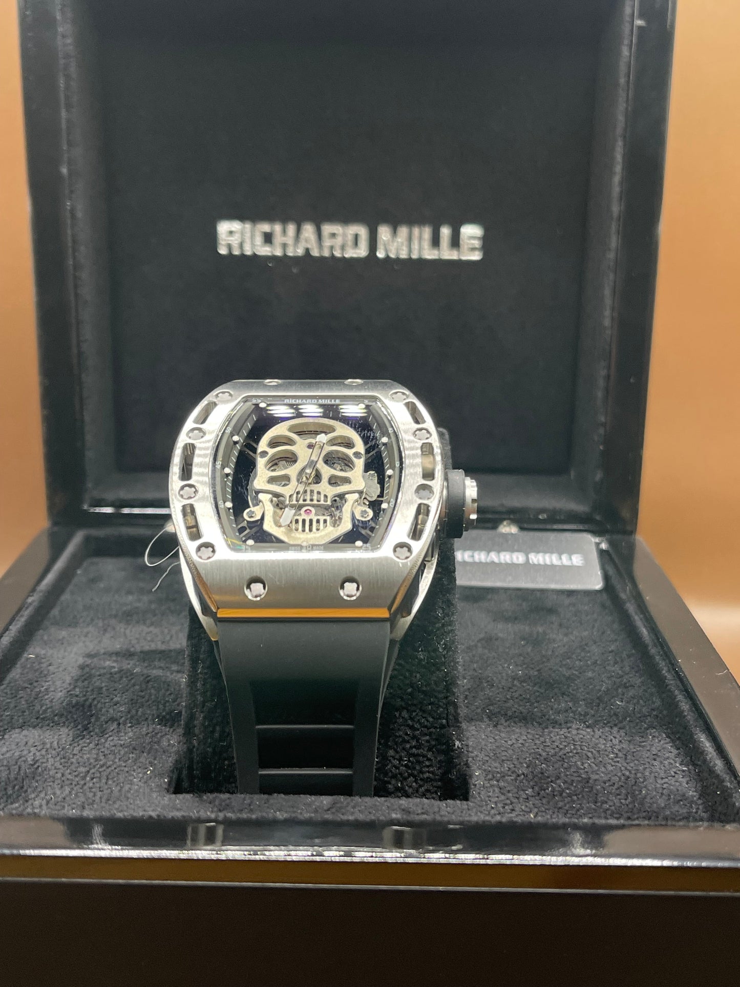 Richard Mille Skull Swiss Movement Superclone