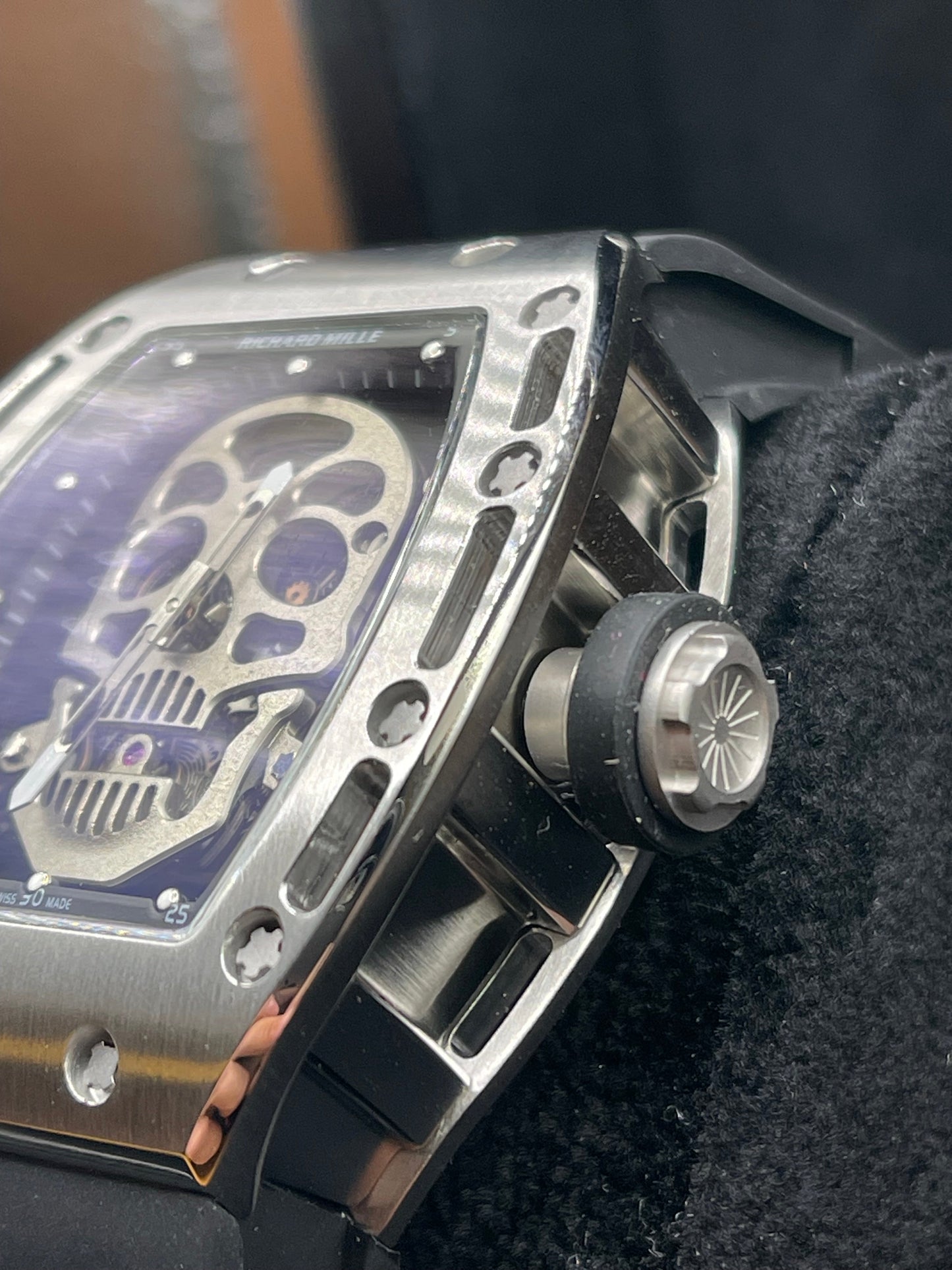 Richard Mille Skull Swiss Movement Superclone