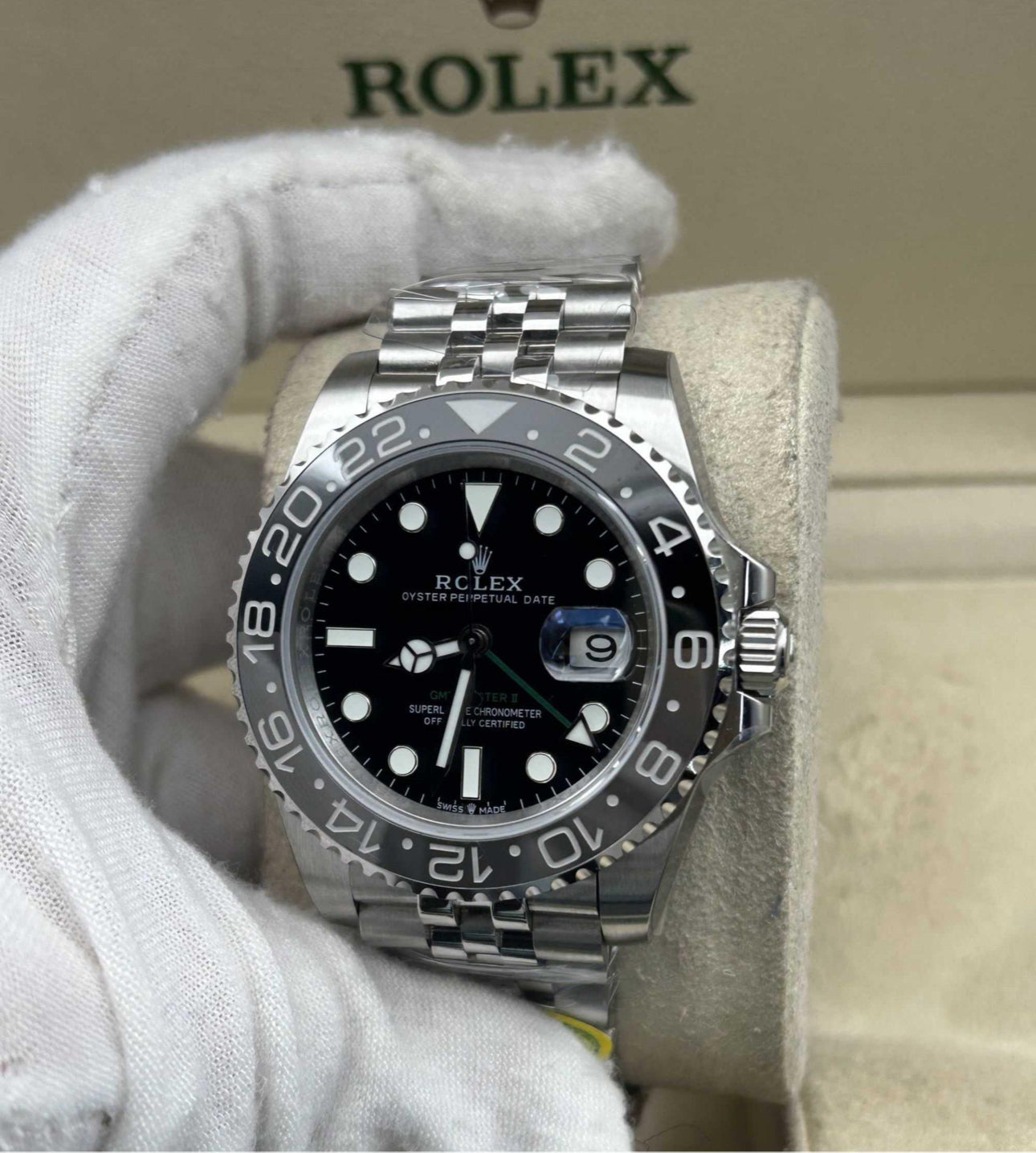 Rolex Gmt Master II Wayne Jubilee Swiss Superclone 1:1 Best Factory