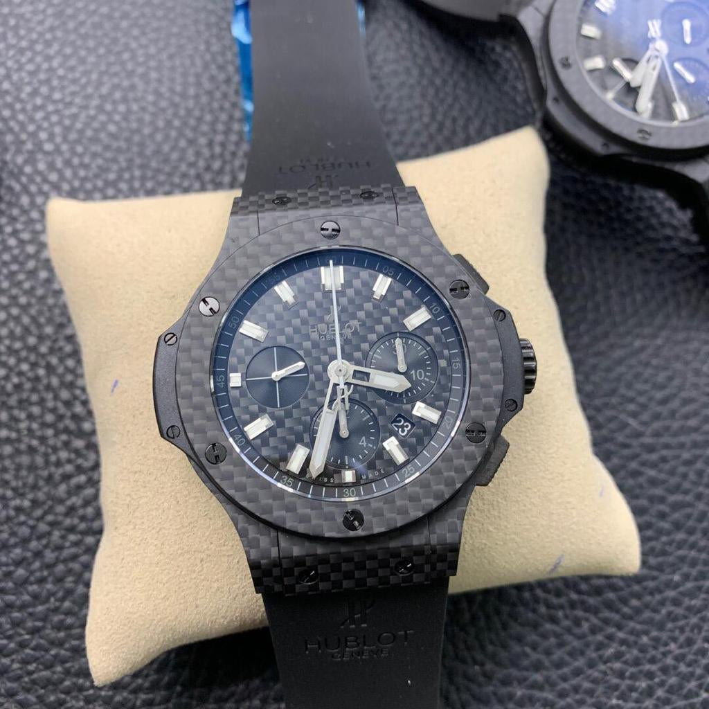 Hublot Big Bang 44’ Carbon Automatic Chronograph Swiss Movement