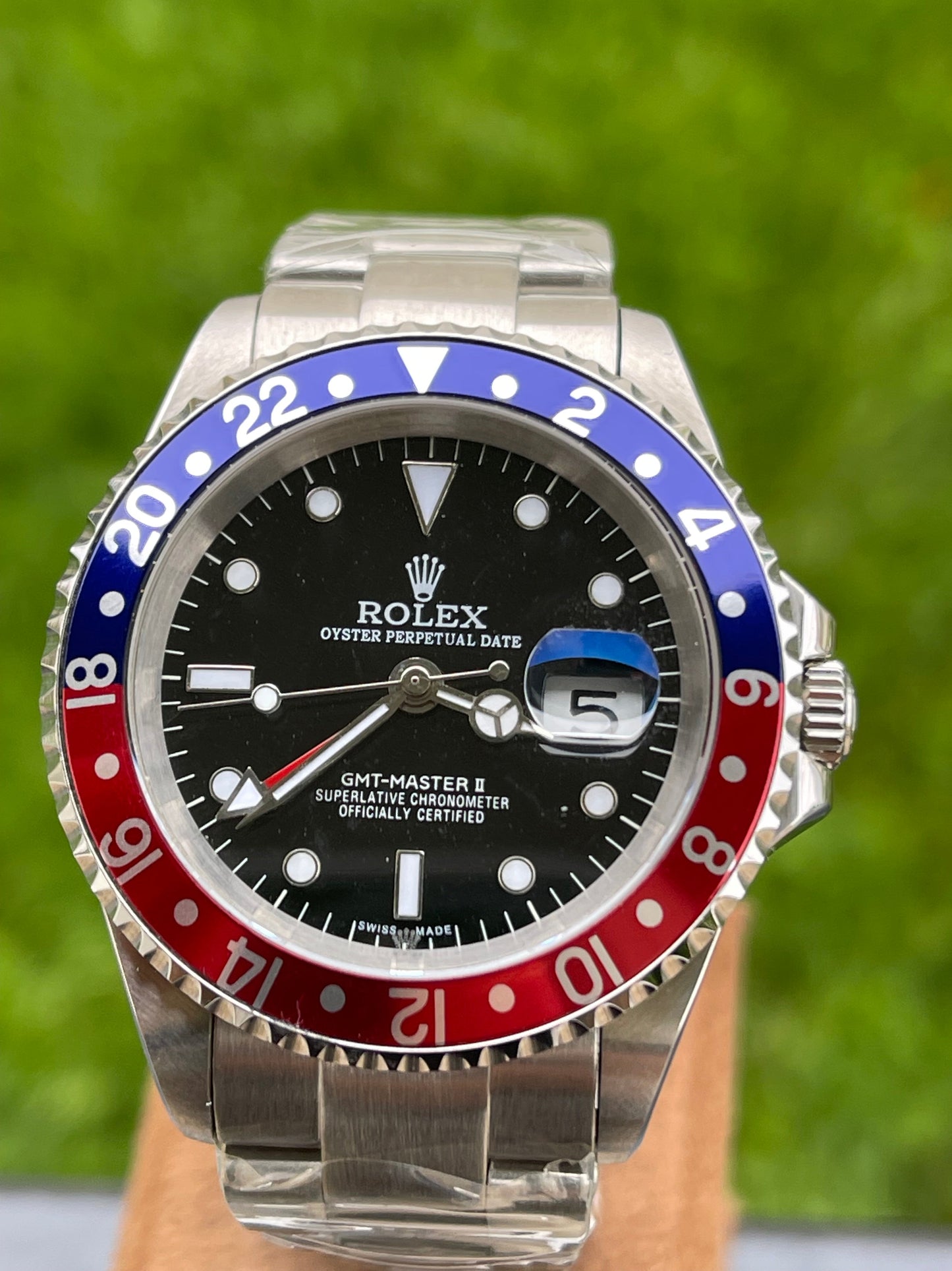 ROLEX GMT MASTER PEPSI CLONE