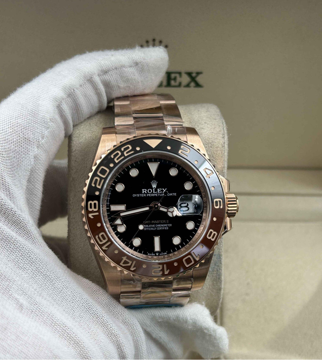 Rolex Gmt Master II RootBeer Swiss Superclone 1:1 Best Factory