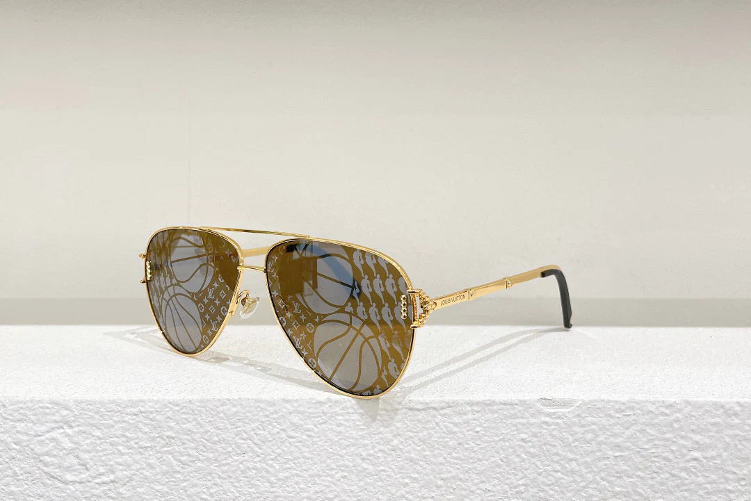 Louis Vuitton Sailor & Lula Pilot Sunglasses 1:1 High Quality