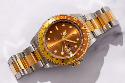 ROLEX GMT MASTER 16713 ROOTBEER CLONE