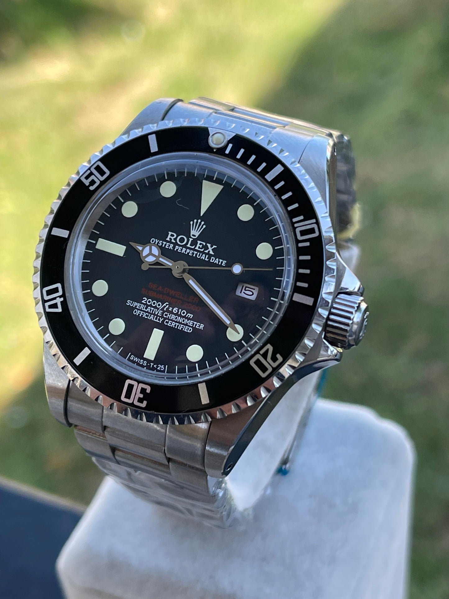 ROLEX SEA-DWELLER RED WRITING CLONE