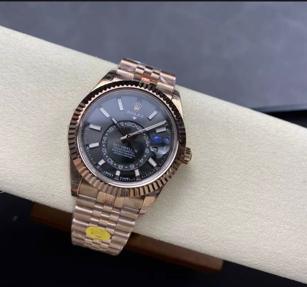 Rolex Sky-Dweller Rose Gold 326935 Swiss Superclone 1:1 Best Factory