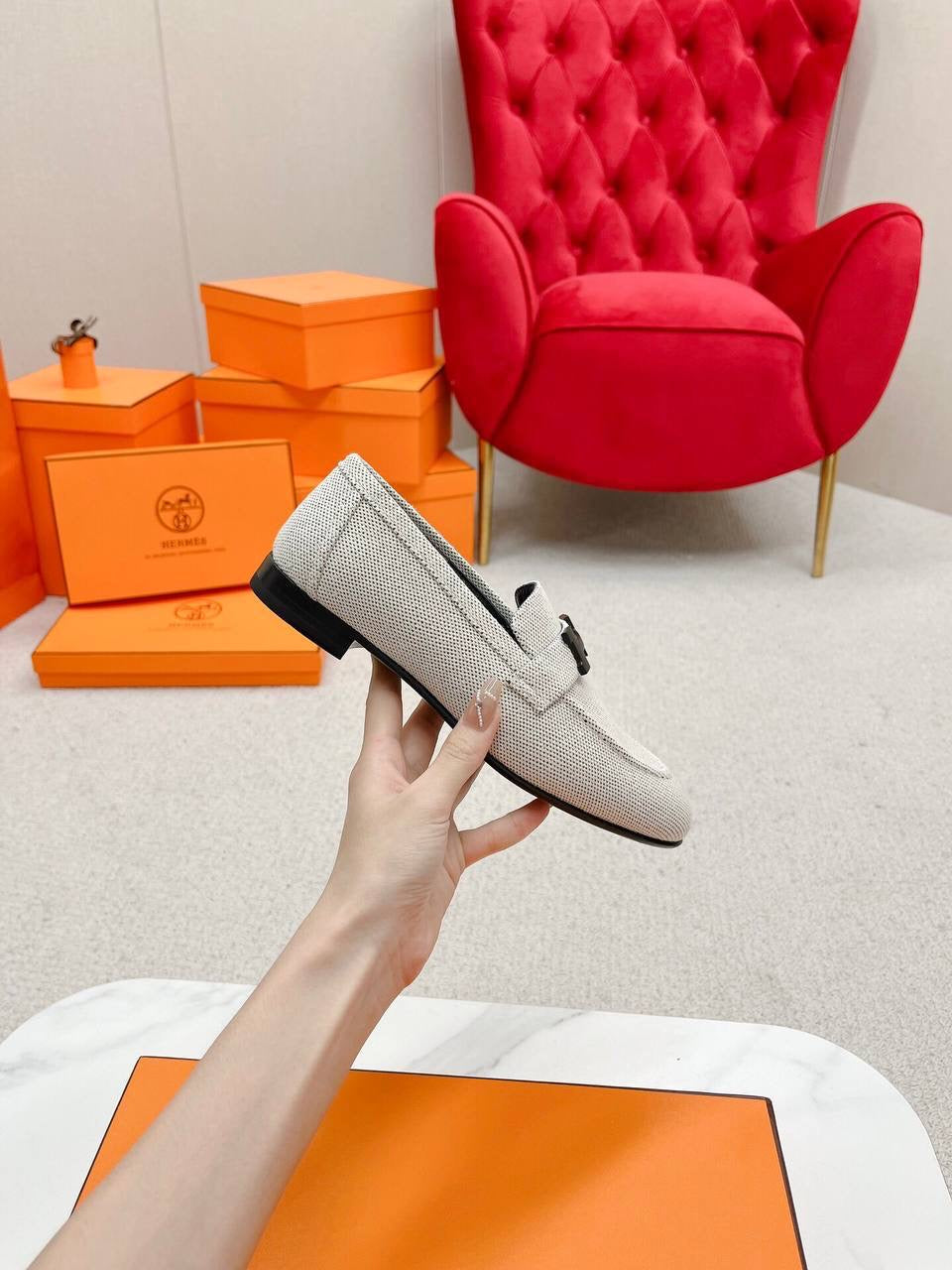 Hermes Shoes Loafer Womens