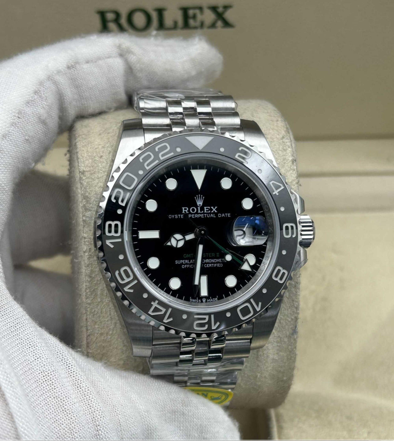 Rolex Gmt Master II Wayne Jubilee Swiss Superclone 1:1 Best Factory