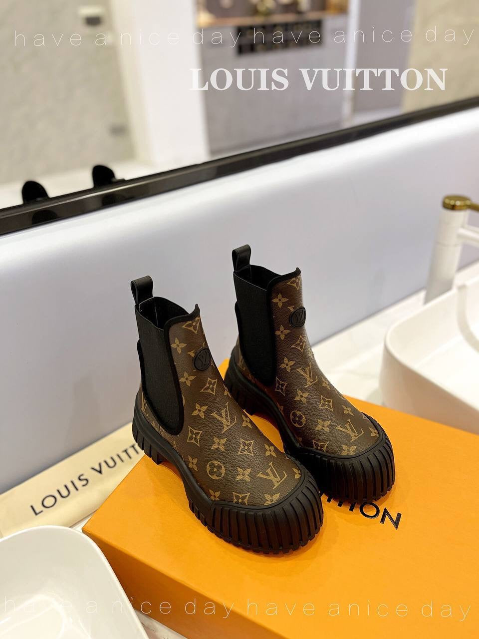 Louis Vuitton boots