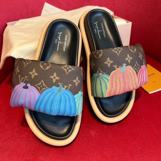 Louis Vuitton x YK pool Slides Mule