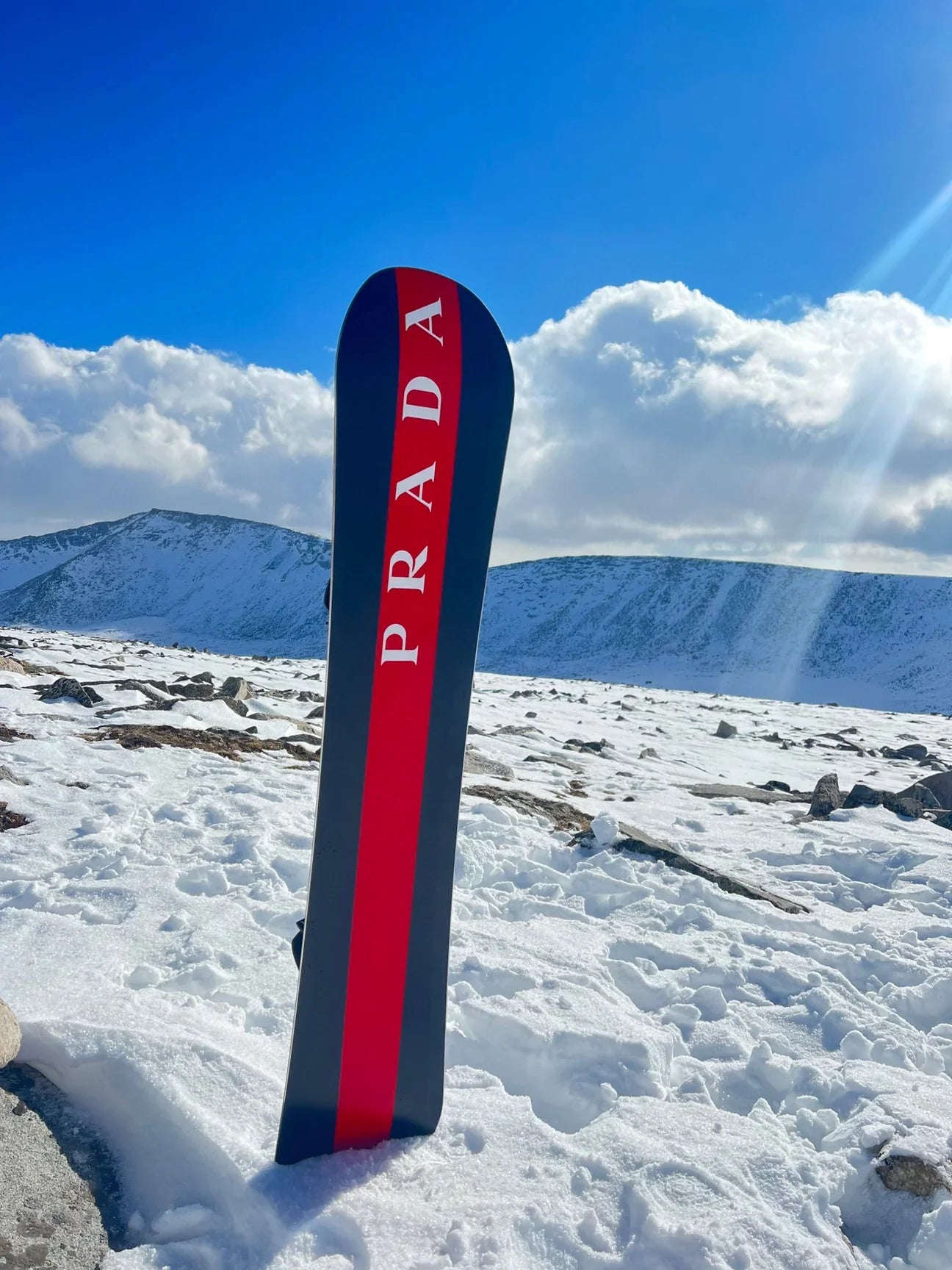 Prada Snowboard high Quality 1:1 Custom Made