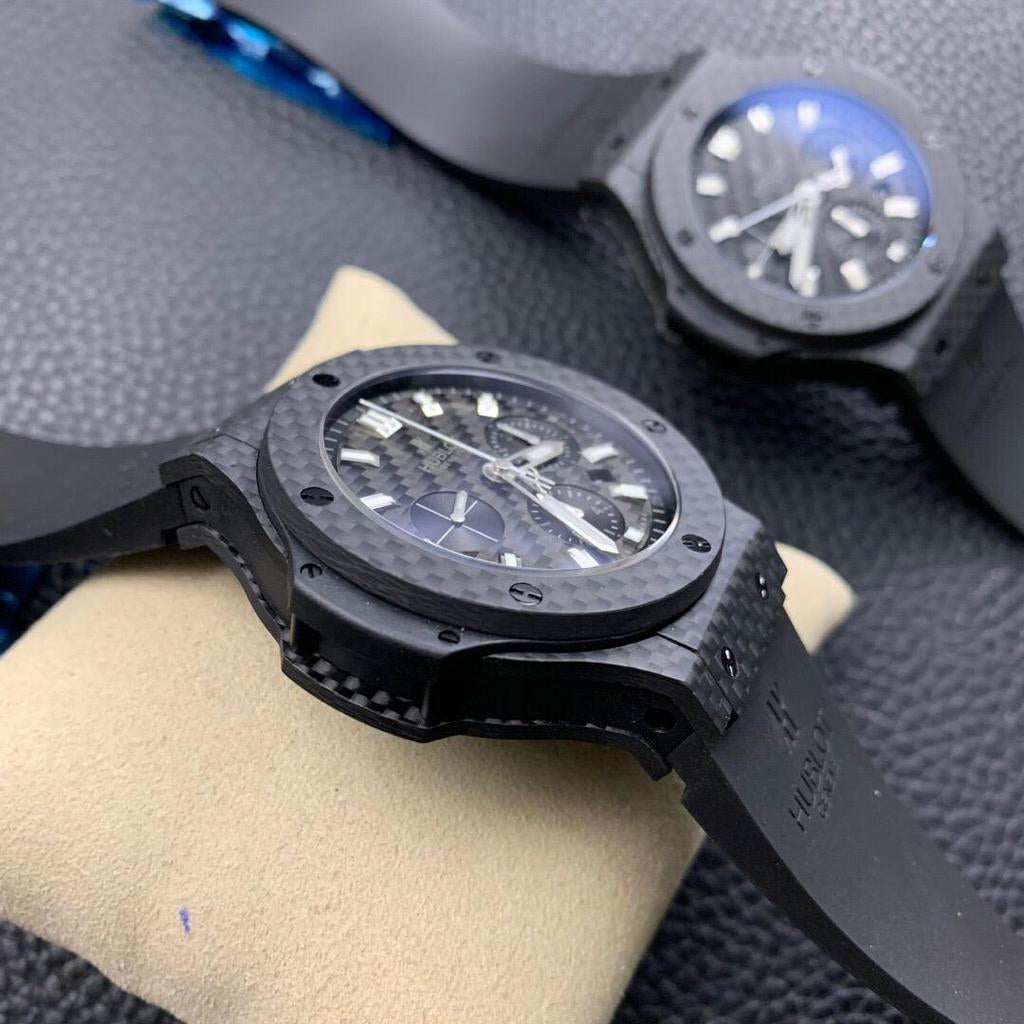 Hublot Big Bang 44’ Carbon Automatic Chronograph Swiss Movement