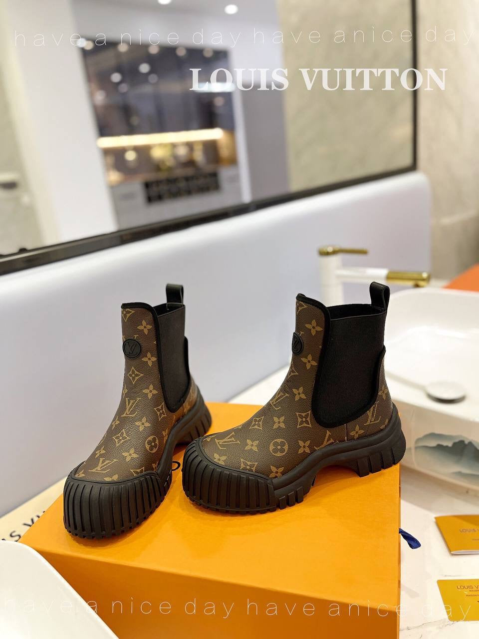 Louis Vuitton boots