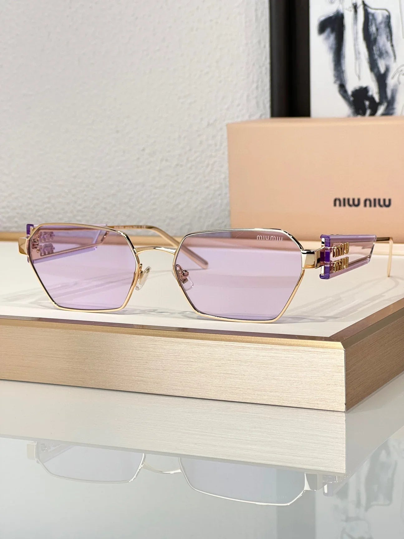 Miu Miu SMU 53W Sunglasses 1:1 High Quality