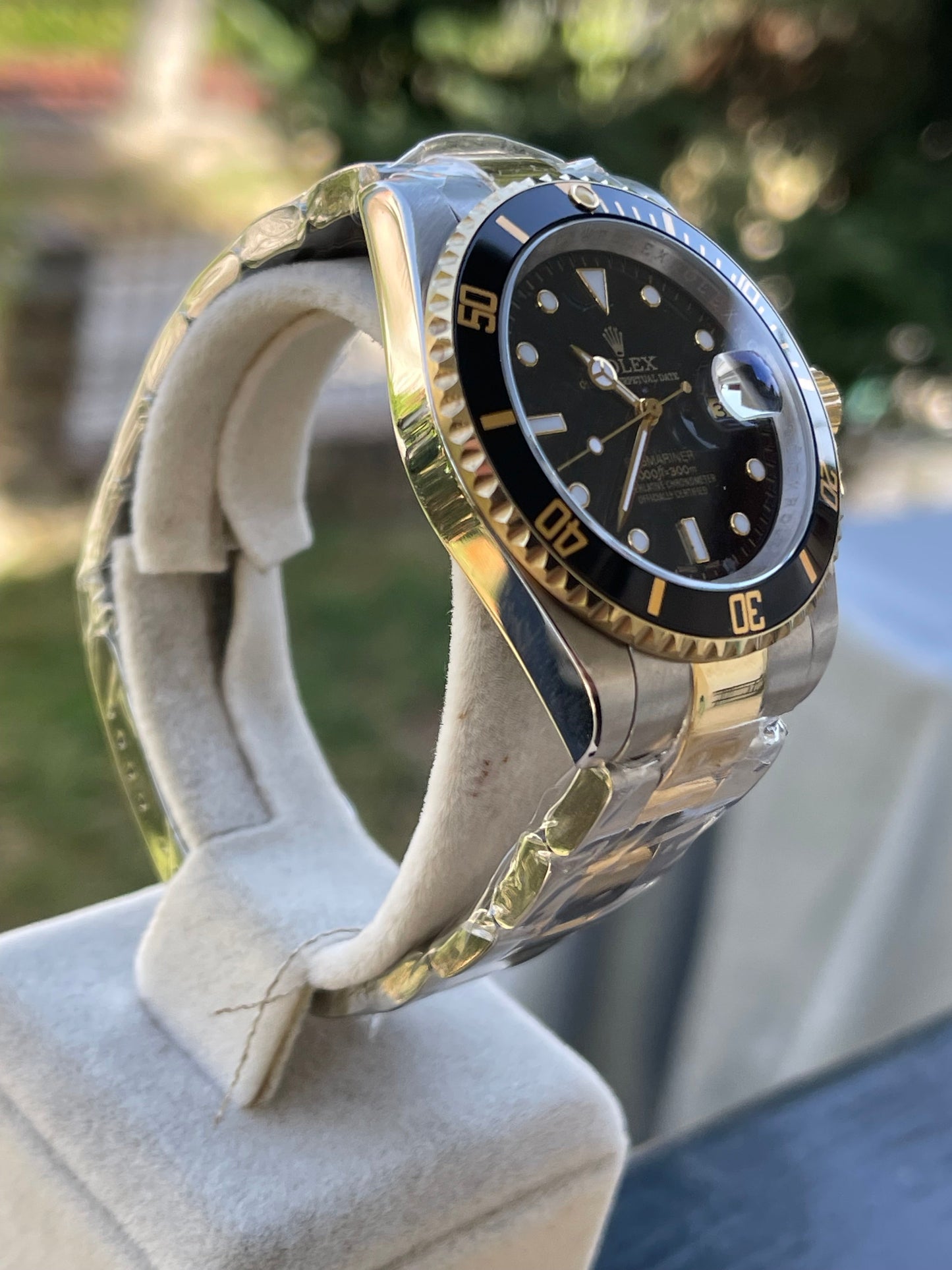 ROLEX SUBMARINER TWO TONE BLUE CLONE