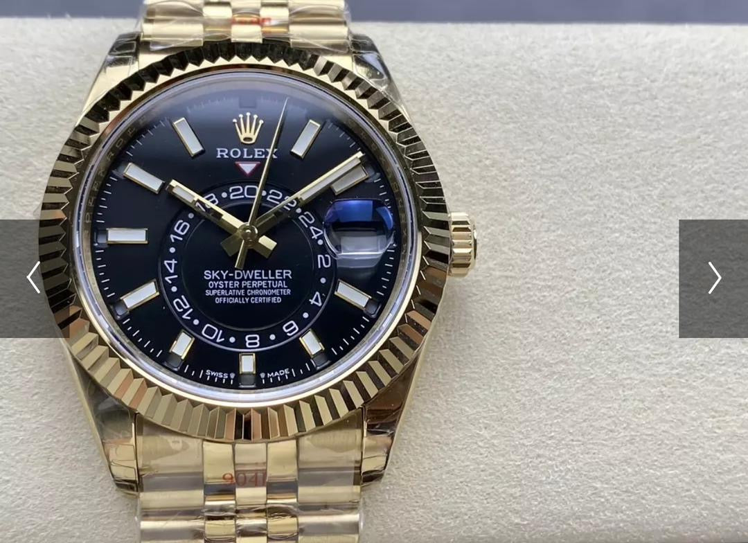 Rolex Sky-Dweller Gold 326935 Swiss Superclone 1:1 Best Factory