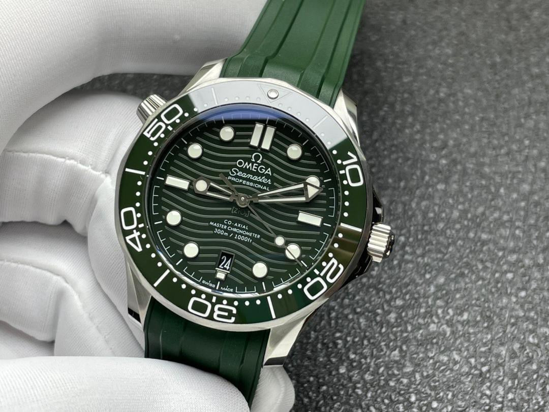 Omega Seamaster Green Diver 300M OMEGA Co-Axial 42MM