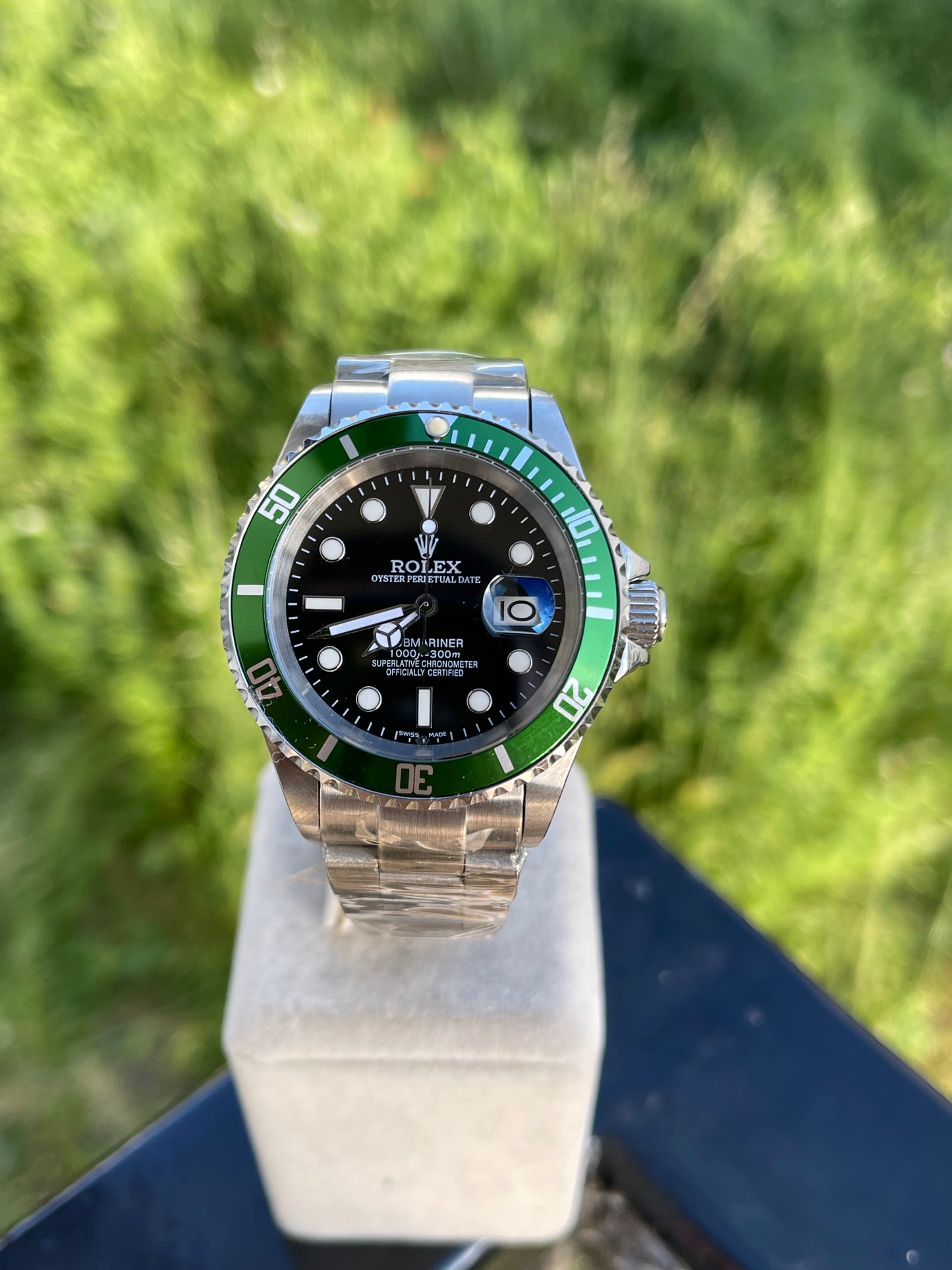 ROLEX SUBMARINER KERMIT CLONE