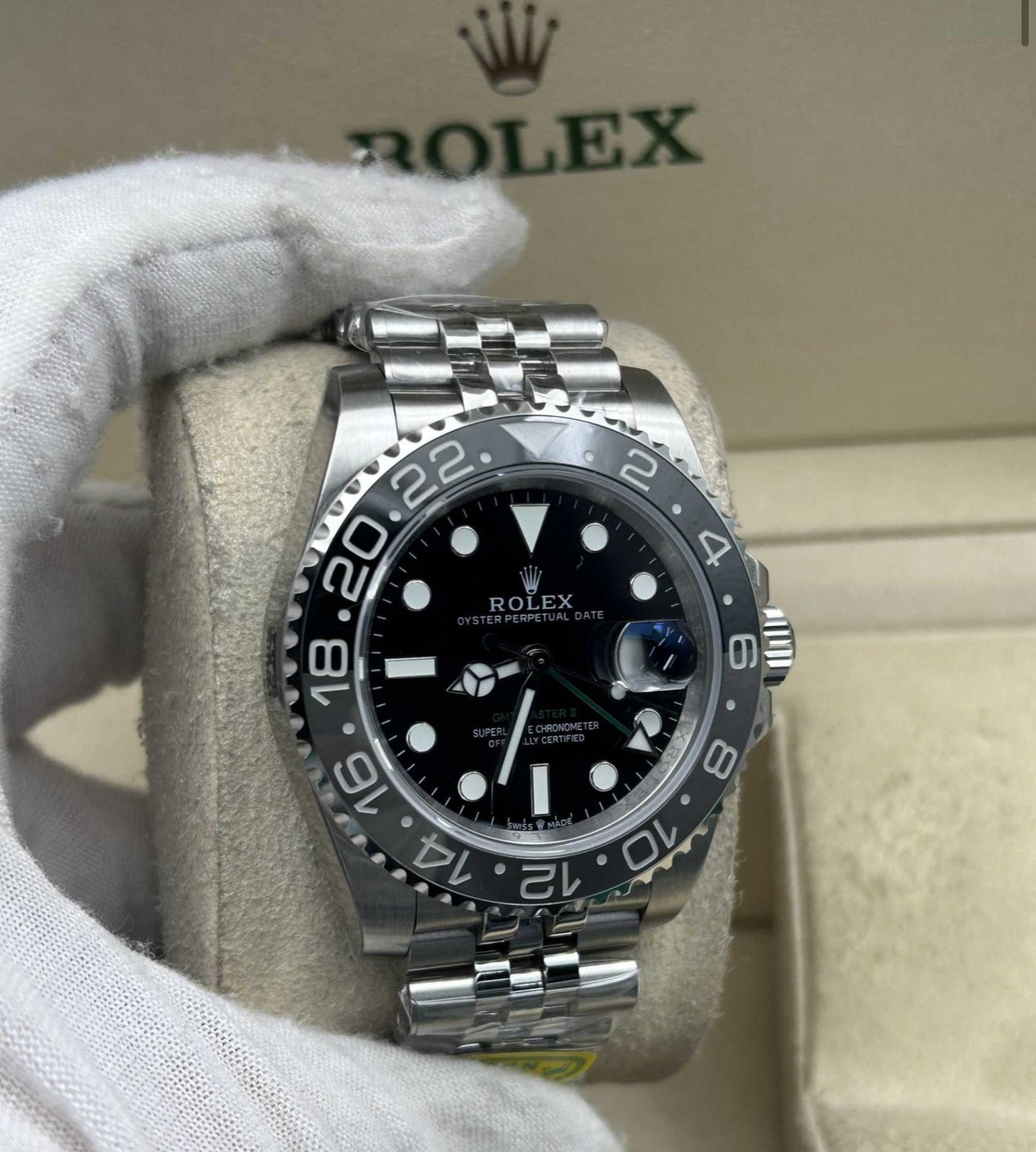 Rolex Gmt Master II Wayne Jubilee Swiss Superclone 1:1 Best Factory