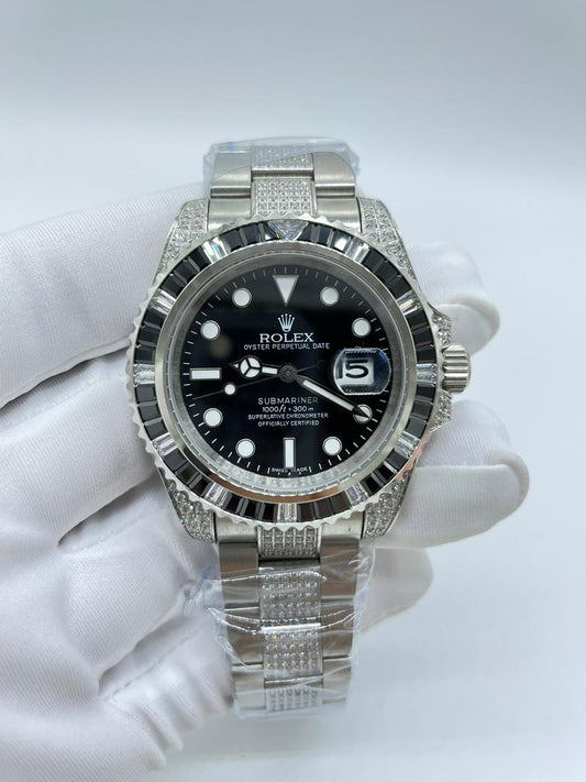 Rolex Submariner Diamonds Icedout superclone