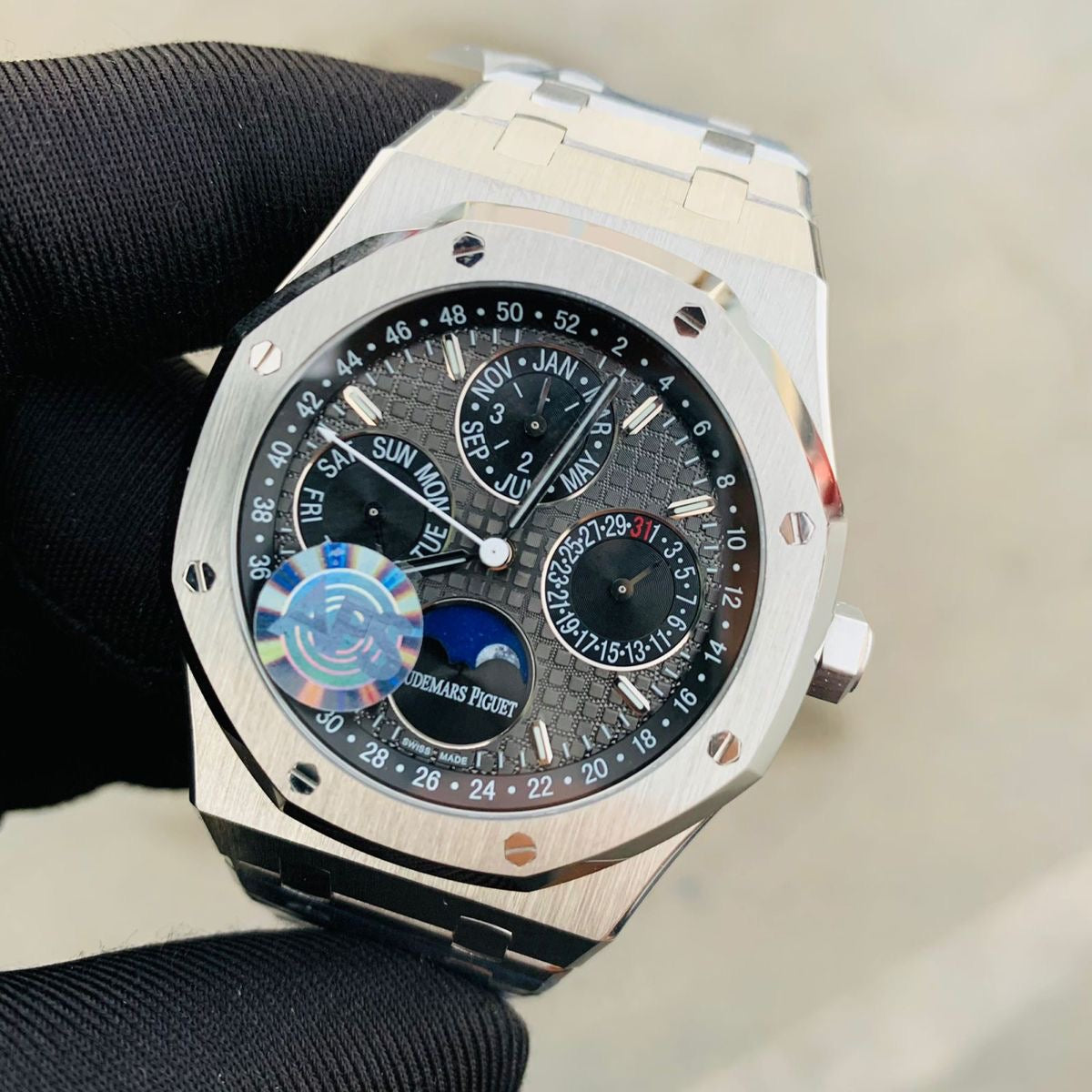 Audemars Piguet Royal Oak 41’ Selfwinding Quantieme Perpetual Swiss Movement