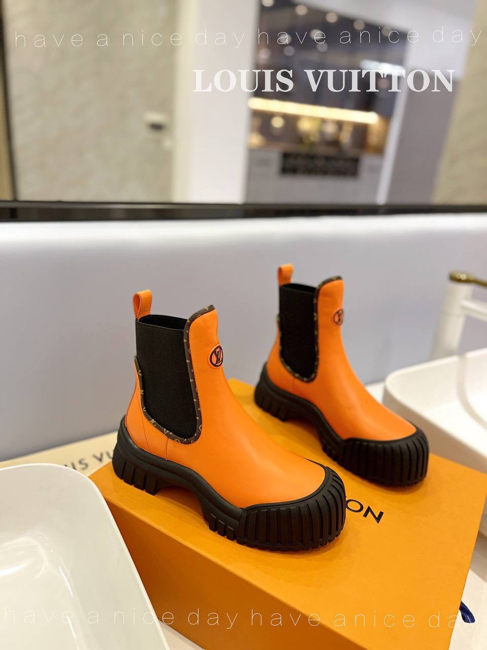 Louis Vuitton boots